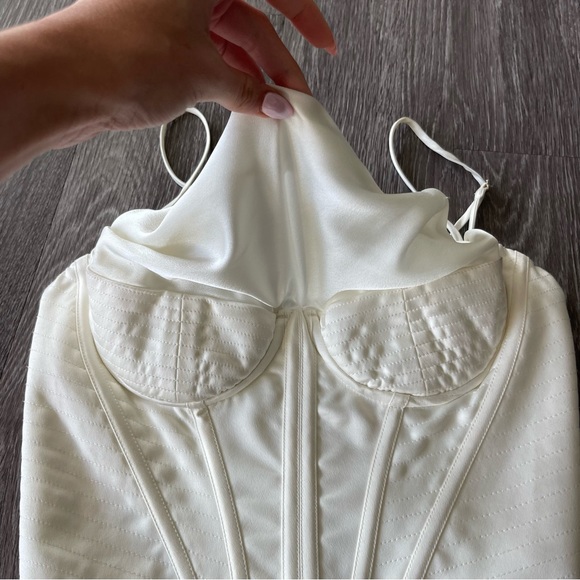 House of CB Myrna Satin Corset Mini Dress - Picture 10 of 10